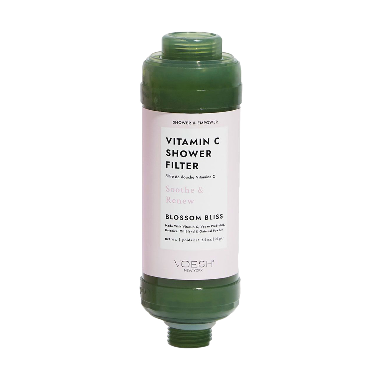 Фільтр для душу VOESH Vitamin C Shower Filter Blossom Bliss Блаженство квітів, 70 г